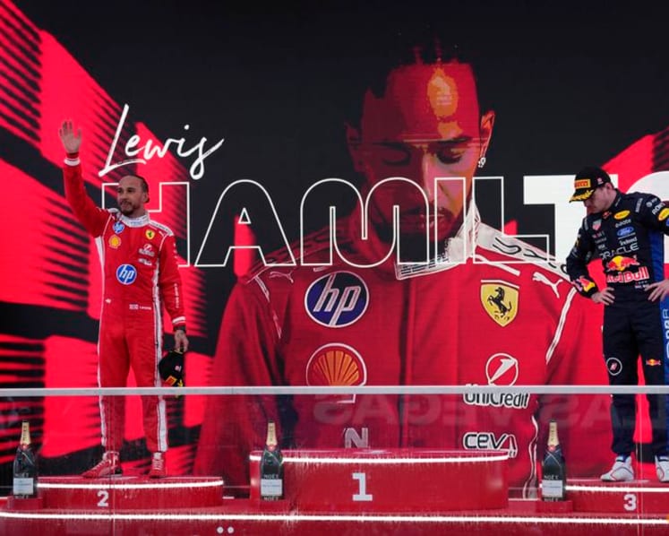 Hamilton unlocks Ferrari magic with Montreal breakthrough