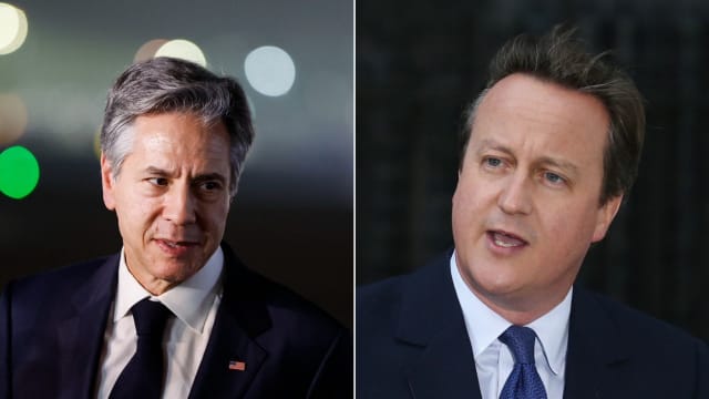 布林肯同英国新任外相通电话 讨论以色列乌克兰和中国问题