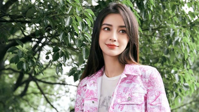 儿子不想上网课！Angelababy当妈后才觉得为母不易