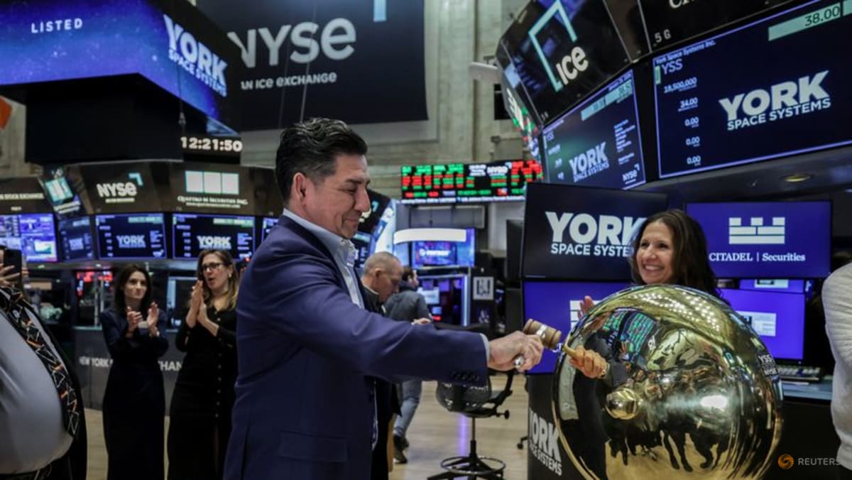 York Space valued at $4.75 billion in NYSE debut on Pentagon spending bets