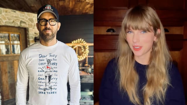 Ryan Reynolds刚和Taylor Swift吃完饭　转头就取关她前男友！