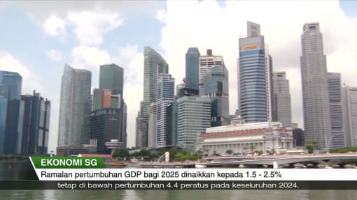 Unjuran Ekonomi SG - MTI naikkan unjuran pertumbuhan GDP negara kepada 1.5% - 2.5% bagi 2025