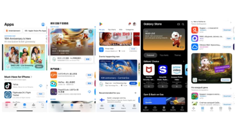 Bigo Live's 10th Anniversary Wins Global App Store Features as User Base Surpasses 700 Million