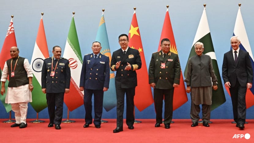 China hosts Iran, Russia defence ministers against backdrop of 'turmoil' China hosts Iran, Russia defence ministers against backdrop of 'turmoil'
