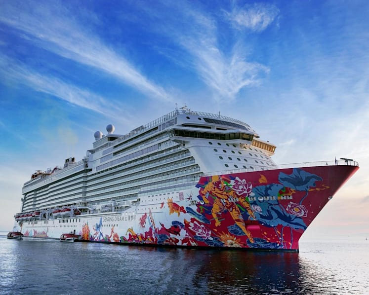 Genting Dream cruise crew rescue man adrift in Straits of Malacca