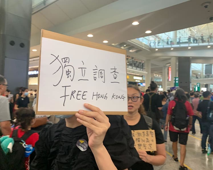 As fresh protest hits airport, Singaporeans in Hong Kong feel tensions but say life goes on as usual