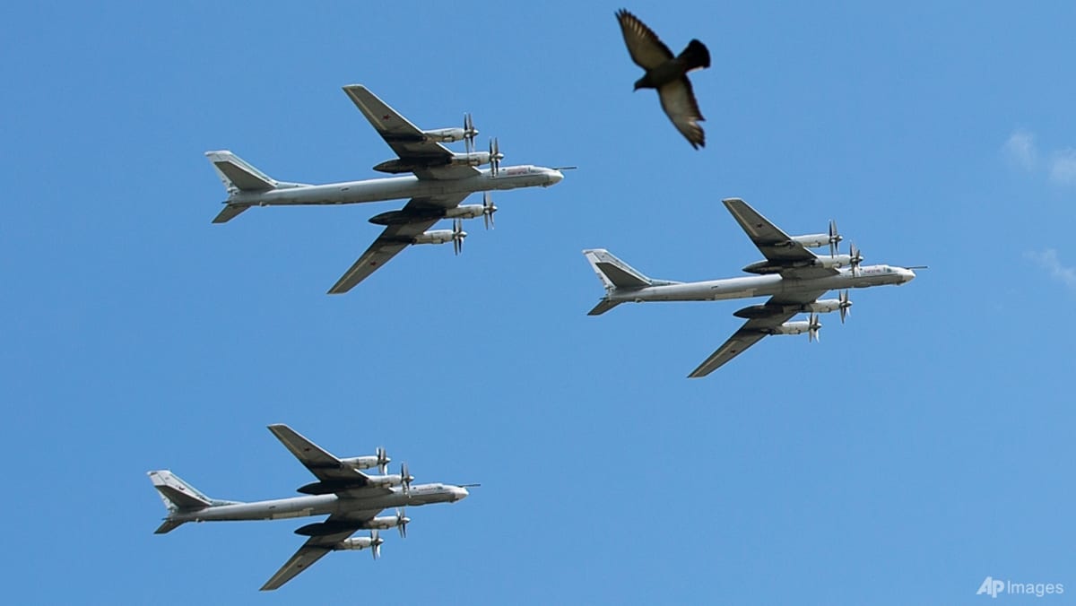 Japan scrambles jets after nuclear-capable Russian bombers fly nearby Japan scrambles jets after nuclear-capable Russian bombers fly nearby