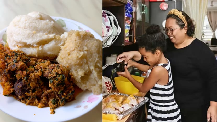 Makanan Afrika Fufu sumber rezeki ibu tunggal ini