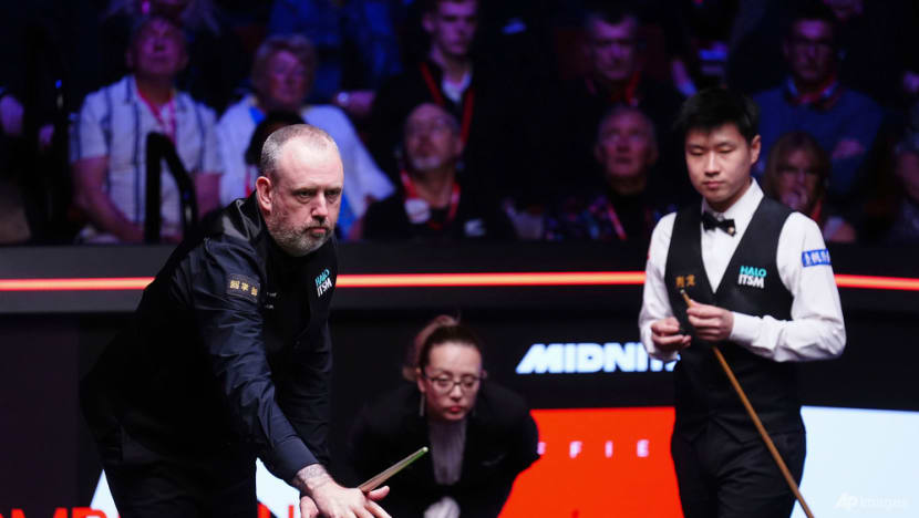 China's Zhao leads Williams 11-6 in world snooker final China's Zhao leads Williams 11-6 in world snooker final