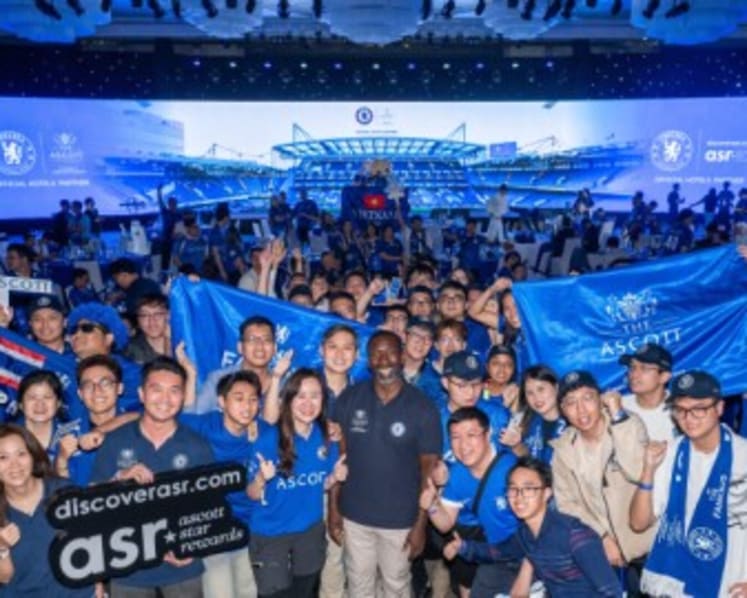 The Famous CFC Makes Vietnam Debut with Chelsea Legend Jimmy Floyd Hasselbaink at Ascott Tay Ho Hanoi