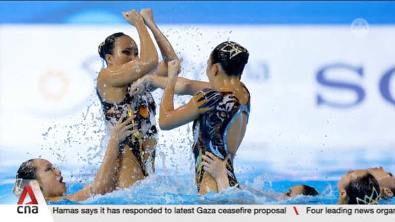 Singapore's artistic swimmers wrap up World Aquatics Championships campaign