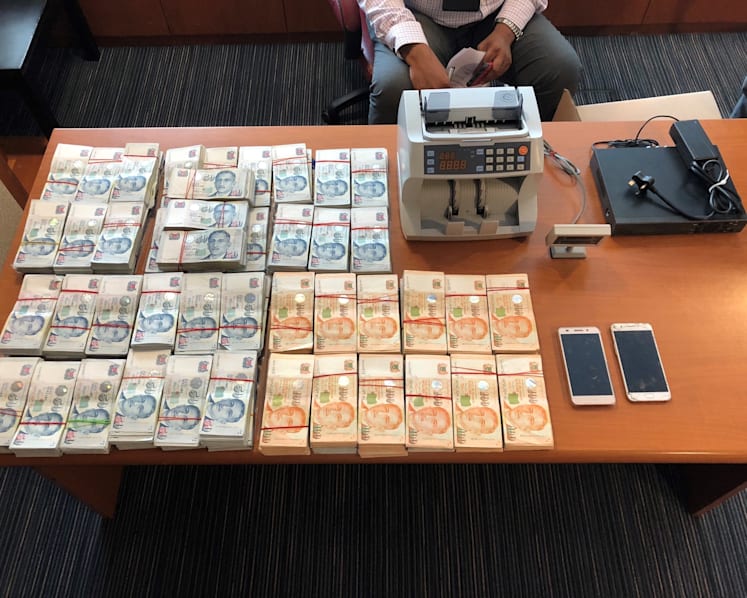 S$590,000 cash seized in largest impersonation scam breakthrough