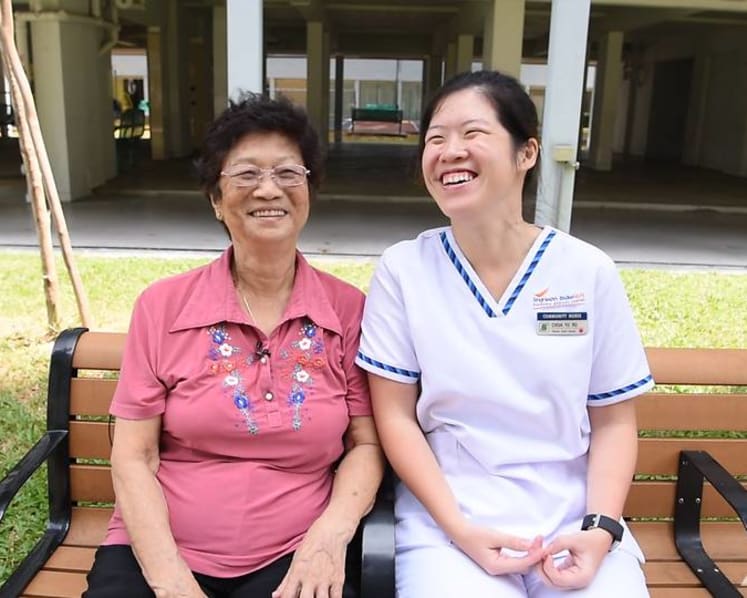 ‘We can tell them life is still worth living’: The community nurse who helps keep the elderly out of hospital