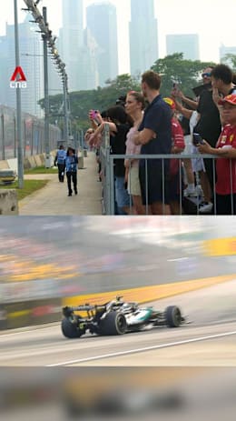 ‘We don’t really care’: Some F1 fans in Singapore unfazed by haze