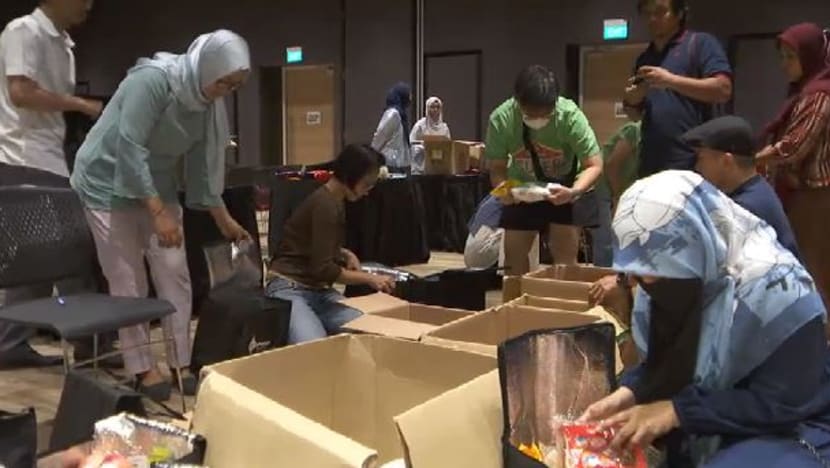 95 keluarga dapat habuan Ramadan PPIS OASIS