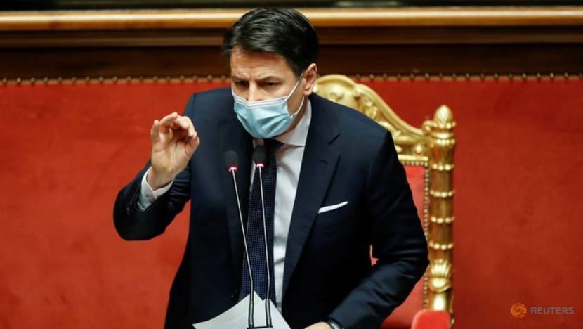 Italy's Conte to resign, seek nod to form new coalition