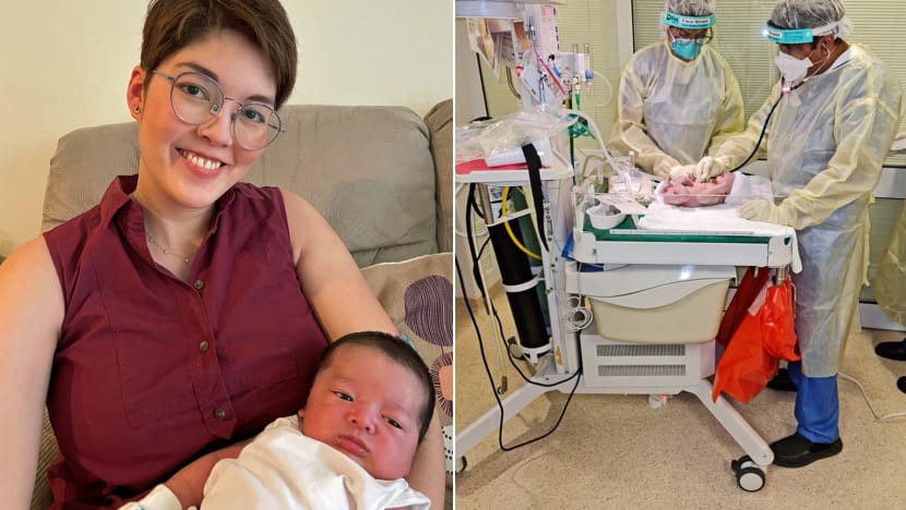 First woman to deliver in SGH’s Covid-19 isolation ward appeals to all pregnant mums to get vaccinated