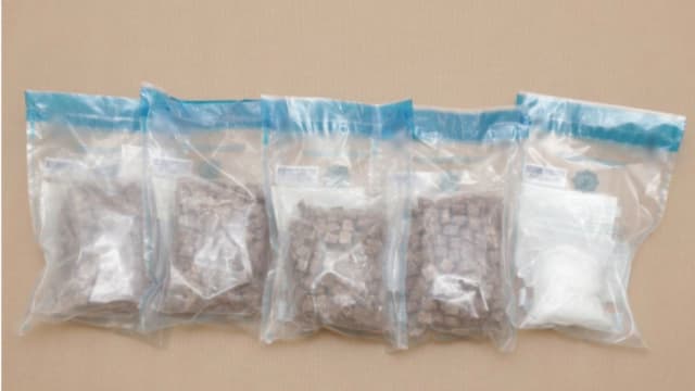 大士关卡起获逾22万元毒品 24岁涉案男子被捕