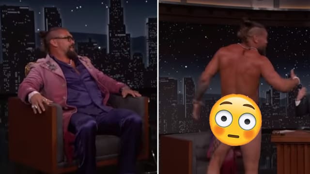 穿夏威夷传统服饰上节目露臀　Jason Momoa：我每天都这样穿