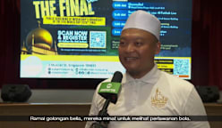 Lebih 100 jemaah ikuti tayangan perlawanan akhir Piala Dunia, Qiyamullail di Masjid Sultan