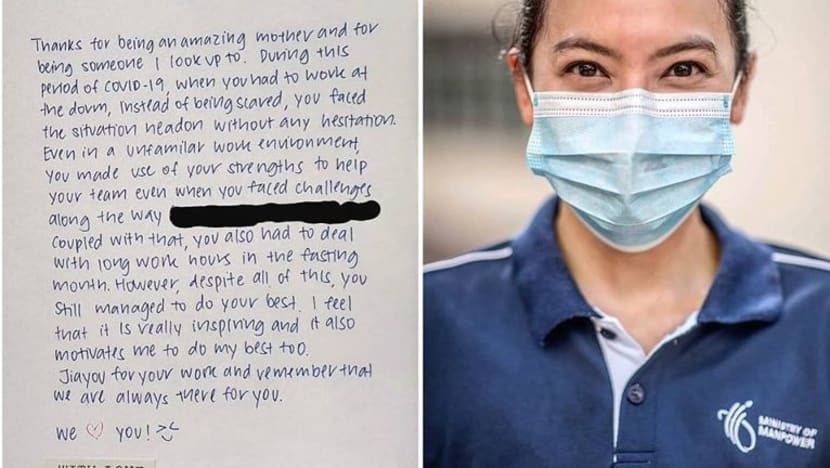 Speaker Parlimen Tan Chuan-Jin puji pegawai MOM Azrina Azim atas kerja keras, dedikasi jaga kebajikan penghuni dormitori pekerja asing