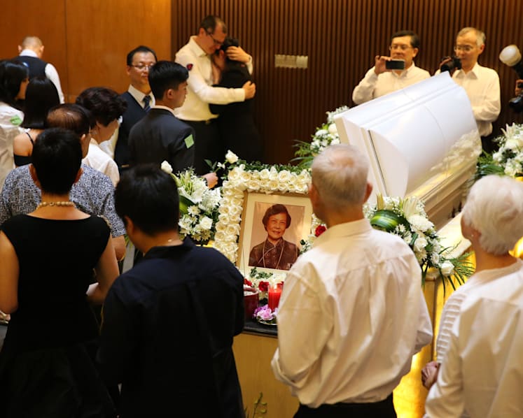 Mrs Wee Kim Wee’s way to love was through her cooking, family and friends say in eulogies