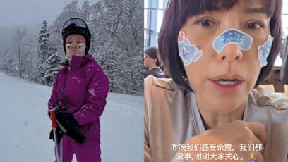 Zoe Tay Felt Tremors From Japan&#039;s 7.6-Magnitude During Hokkaido Ski Trip 