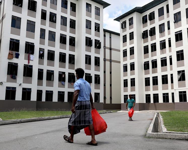 All foreign worker dorms, except those serving as quarantine facilities, to be cleared of Covid-19 by early August