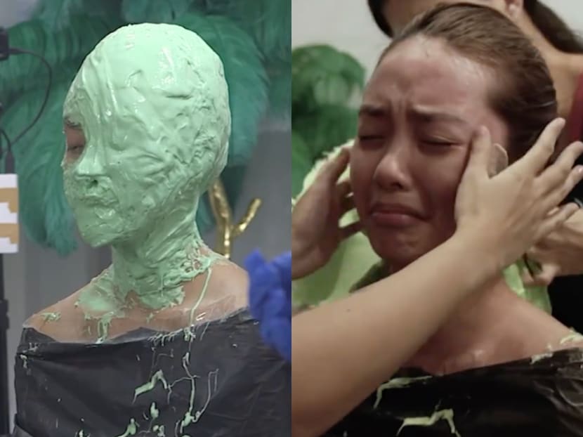 Chantalle Ng says process of making prosthetic head for TV drama Kill Sera Sera was 'very scary' 
