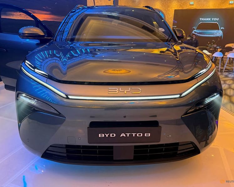 German car buyers keen on Chinese EV maker BYD in first quarter, data shows