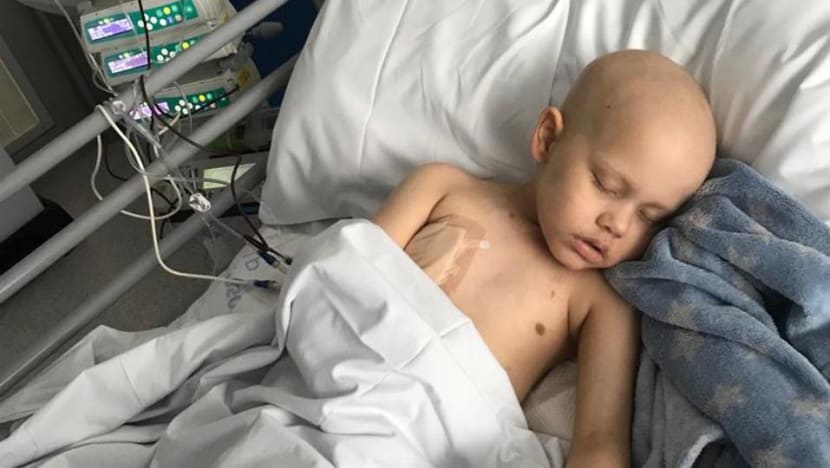 British boy, 5, in Singapore for experimental treatment for 'uncontrollable' cancer