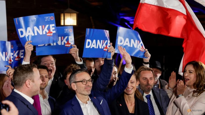 European right-wing parties revel in election victory of Austria's far right European right-wing parties revel in election victory of Austria's far right