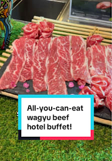 Lime Restaurant at Parkroyal Collection Pickering hotel has launched a free-flow wagyu beef buffet! Here’s what you should load up on if you go 👀 #8dayseatrestaurant #buffet #wagyu #sgtiktok
