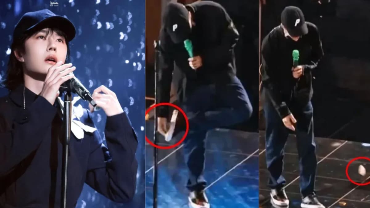 Leaked video of Wang Yibo accidentally stepping on silicone breast patch has netizens in