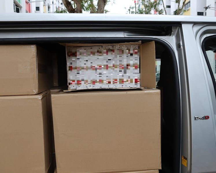 2,900 cartons of duty-unpaid cigarettes seized in Yishun raid; 31-year-old man arrested