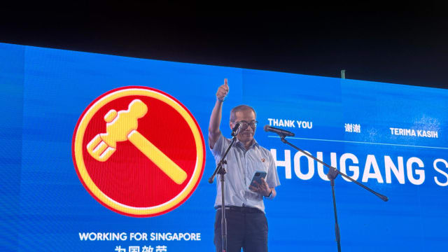 【GE2025】以62.17%连任后港议员 陈立峰：会一视同仁为民服务