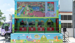 There'll be a Pokemon truck with Switch 2 game stations and sofas around Singapore till June