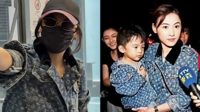 Someone Noticed Cecilia Cheung Wearing The Same Louis Vuitton Jacket She Wore Nearly 20 Years Ago: "It's An Antique!"