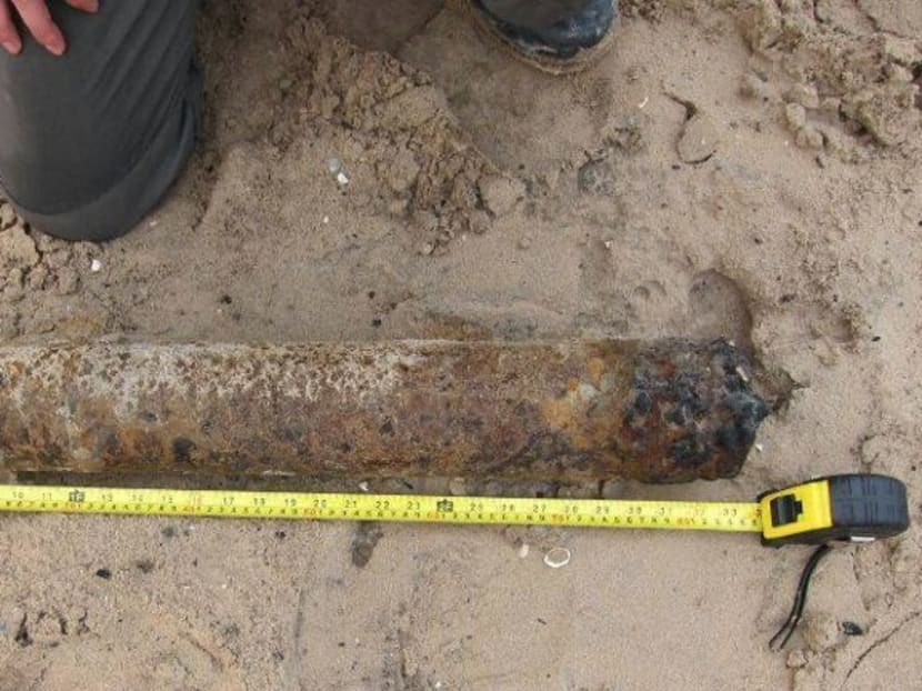 War relic found at construction site