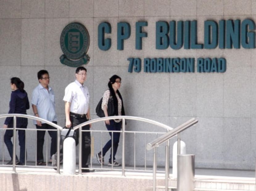 The CPF Building at Robinson Road. TODAY file photo