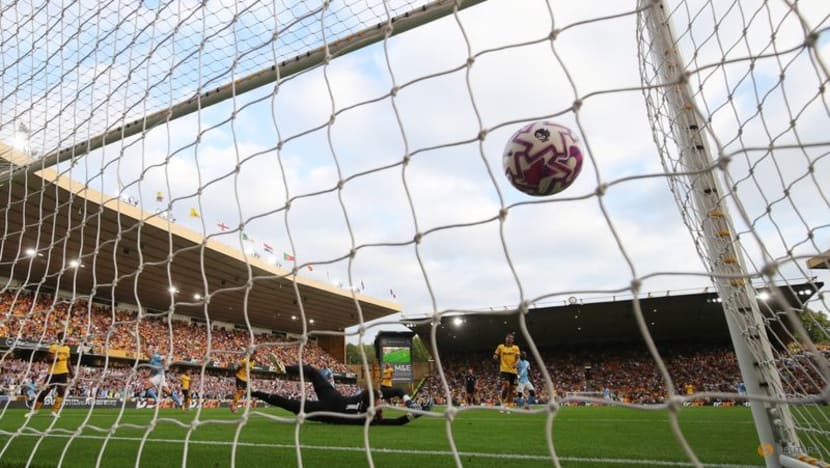 Haaland gets double as Man City start with statement win over Wolves