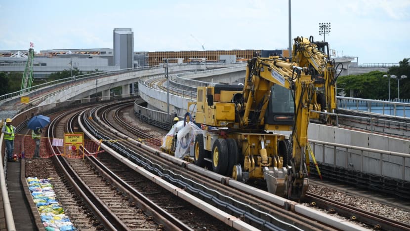 Train services between Tanah Merah and Tampines on track to resume on Dec 11; works 40% complete Train services between Tanah Merah and Tampines on track to resume on Dec 11; works 40% complete