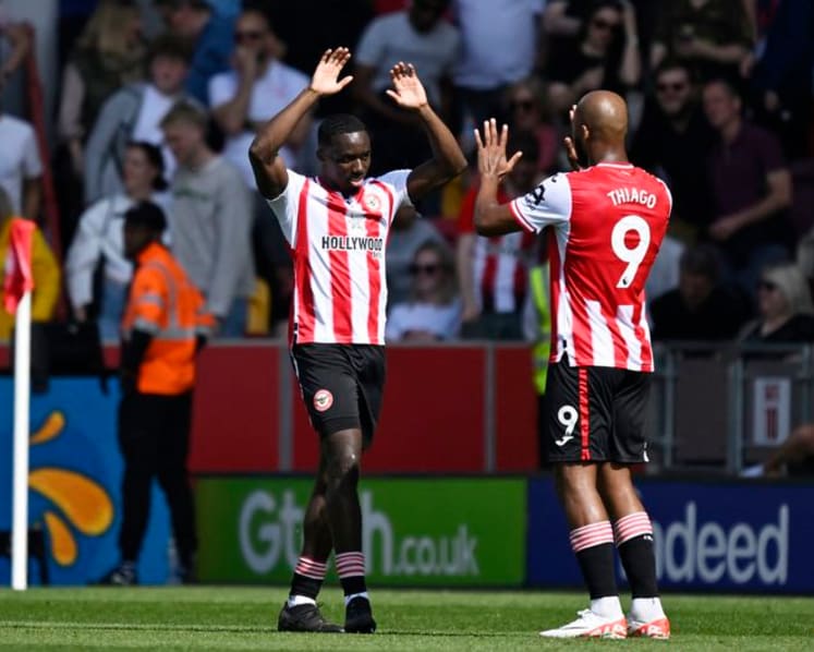 Brentford go sixth with win over relegation-threatened West Ham