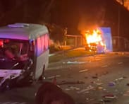 Driver who crashed into school bus carrying ACS kids to be charged with dangerous driving, drink driving