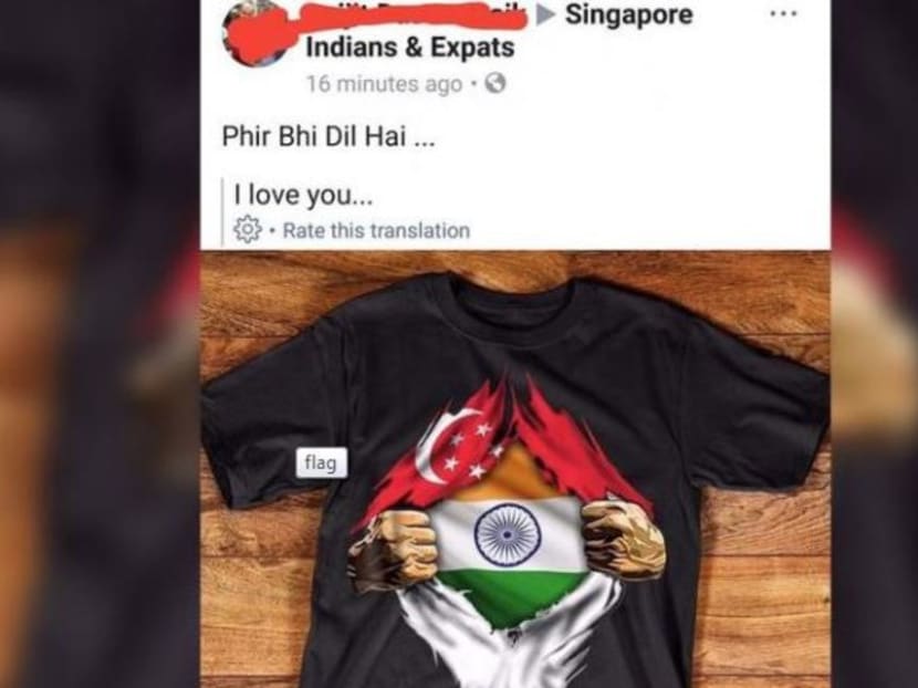A screenshot of the post put up by former DBS employee Avijit Das Patnaik in a Facebook group.