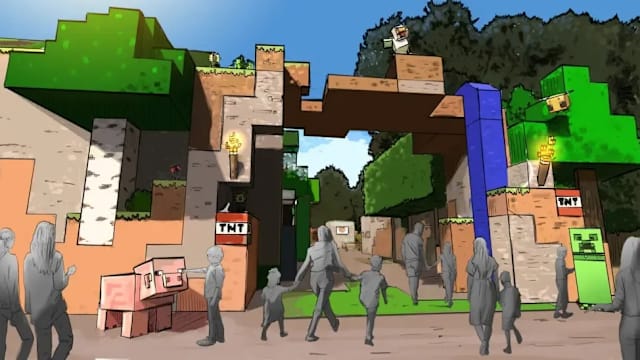 英国2027年打卡新景点，Minecraft World主题乐园，让你童心大爆发！