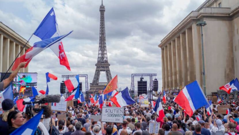 COVID-19: Macron calls for unity after anti-vaccine protests in France