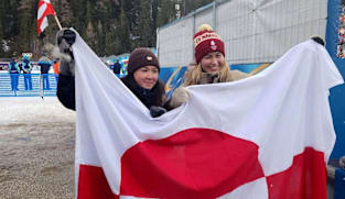 Biathlon-Greenland's athletes show Trump the world stands with us, minister says