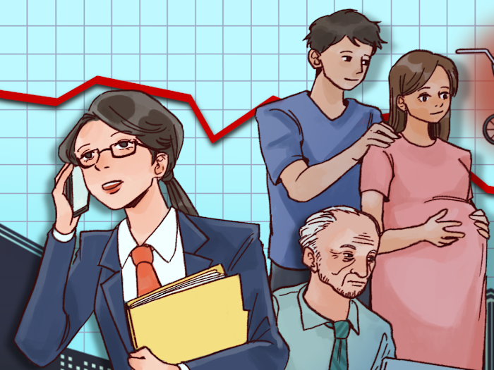 As countries grapple with baby blues, what does a shrinking population mean?