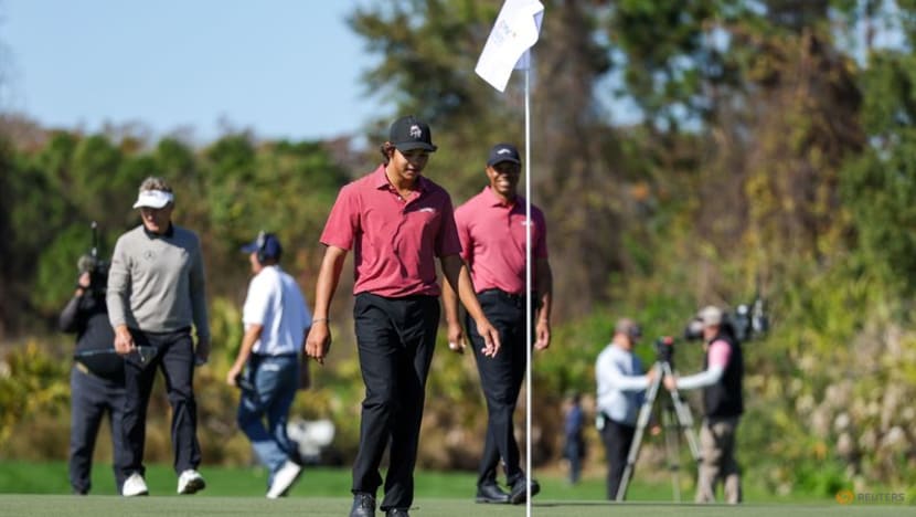 Tiger Woods' son Charlie hits first hole-in-one at PNC Championship Tiger Woods' son Charlie hits first hole-in-one at PNC Championship